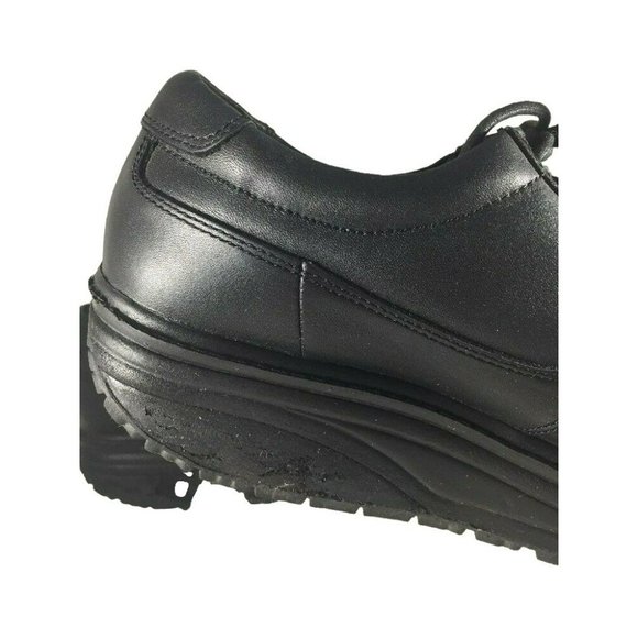 MBT by Swiss Masai Business 04 Black Leather Size 5 US Lace Up Shoes Toning - Picture 7 of 12